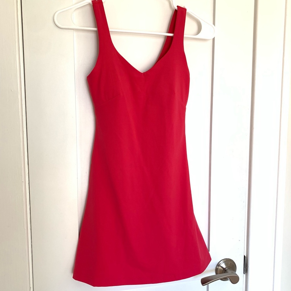 24. Size 0 LULULEMON Dark Pink Align Dress